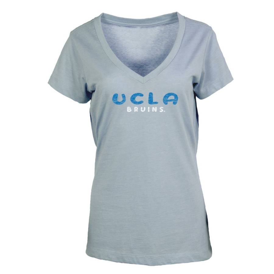 Women * | Ucla Women'S Round Font V-Neck Tee Online