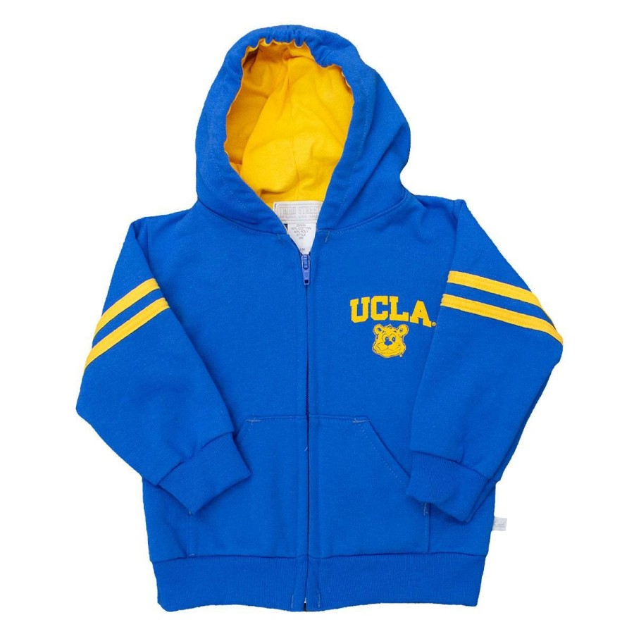 Kids * | Ucla Kids' Retro Joe Full Zip Sweatshirt Official