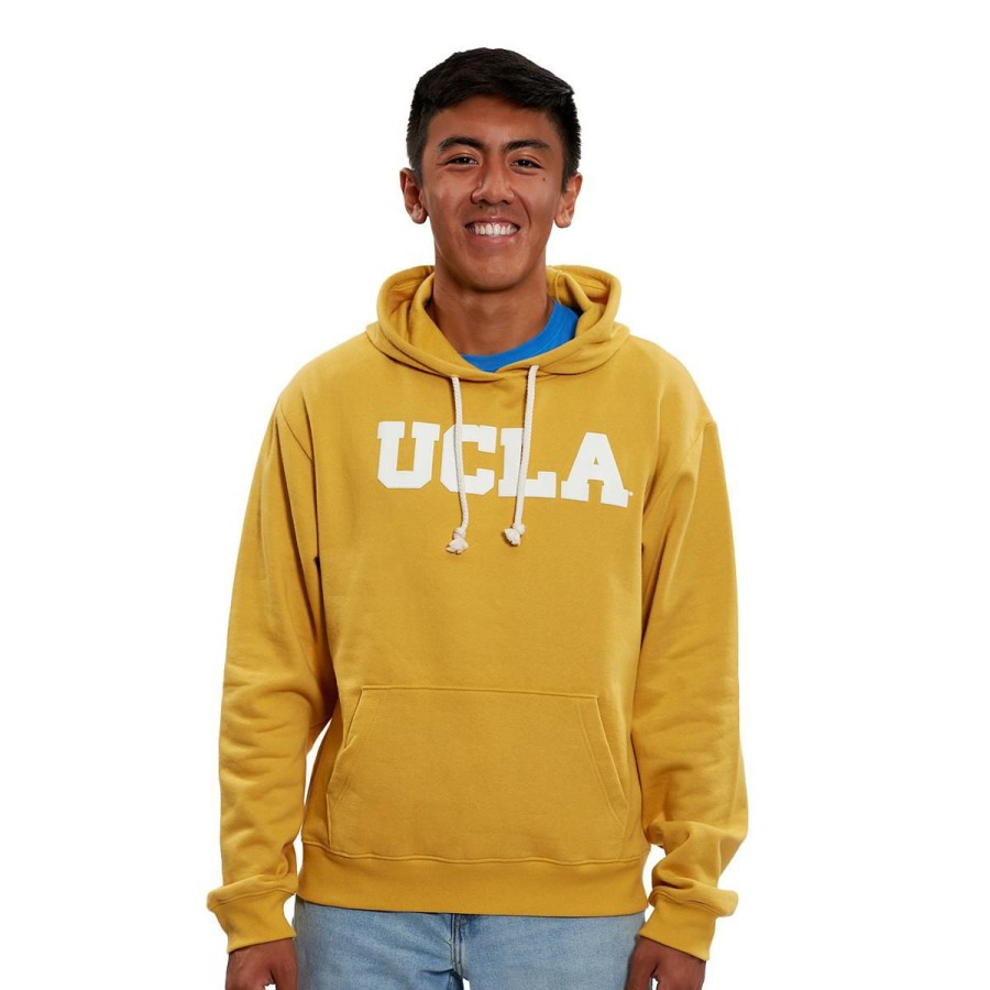 Men * | Ucla Essential Puff Block Hooded Sweatshirt Cheap